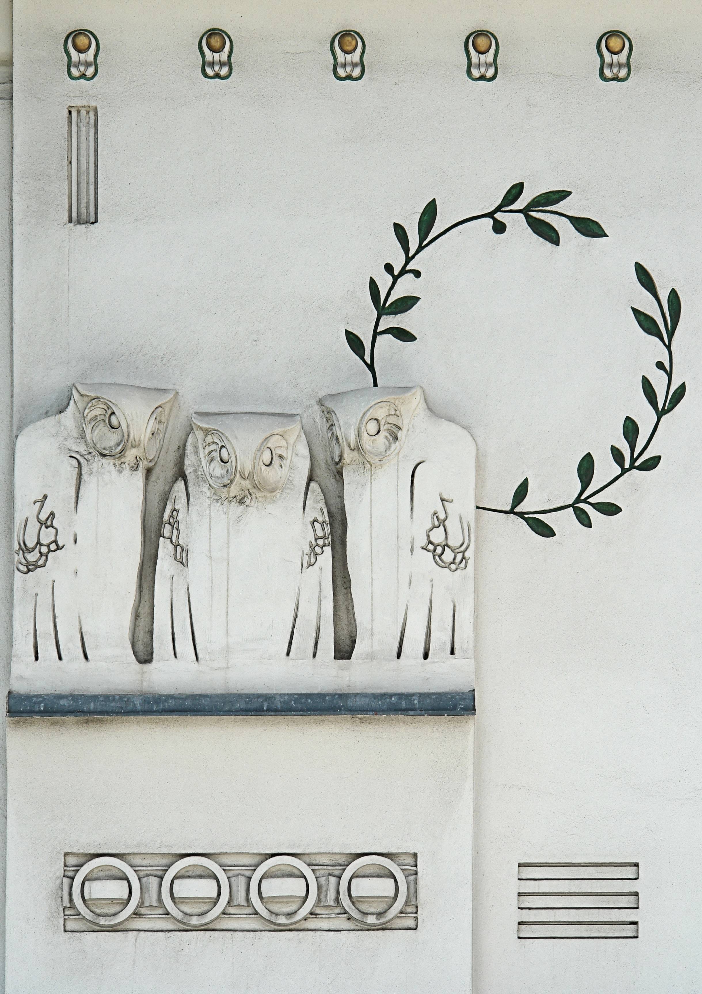콜로만 모저의 부엉이 장식 (Koloman Moser's Owls)